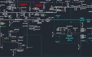 Intelligent process and instrumentation diagram (P&ID