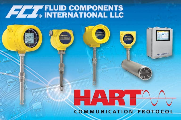 FCI Announces Industry’s Broadest Selection of Thermal Flow Meters with HART