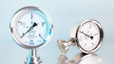 Hygienic Diaphragm Pressure Gauges, also with ATEX Version