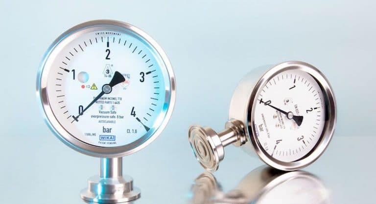 Hygienic Diaphragm Pressure Gauges, also with ATEX Version