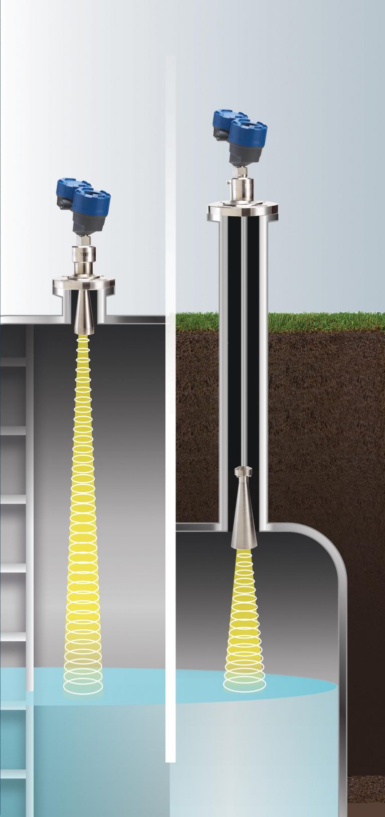 Working Principle of a Pulse Burst Radar • Fluid Handling Pro