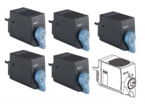 Ensuring a minimal footprint, the innovative sensor design means that sensor cubes can be installed or removed without affecting any others in the system.