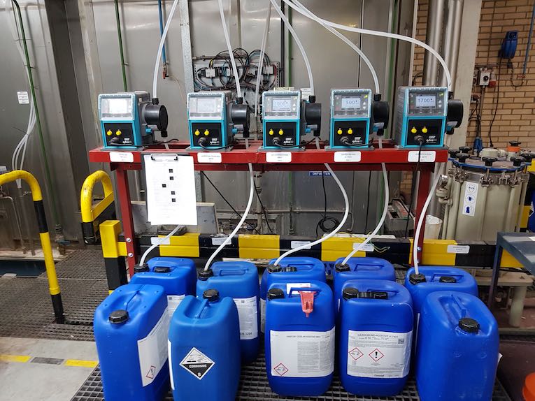 Qdos Pumps Replace Diaphragm Pumps In Paint Shop Chemical Metering