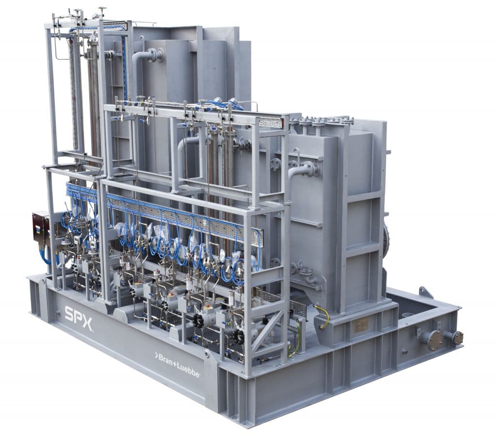 A multi-compartment chemical injection package from SPX FLOW
