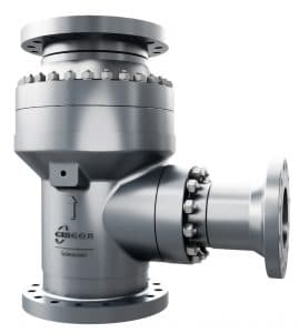 SCHROEDAHL Automatic Recirculation Valves combine check valve and bypass system into one unit for greater efficinecy.