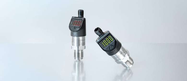 Installable Anywhere: Slimline Pressure Switch With IO-Link and Display