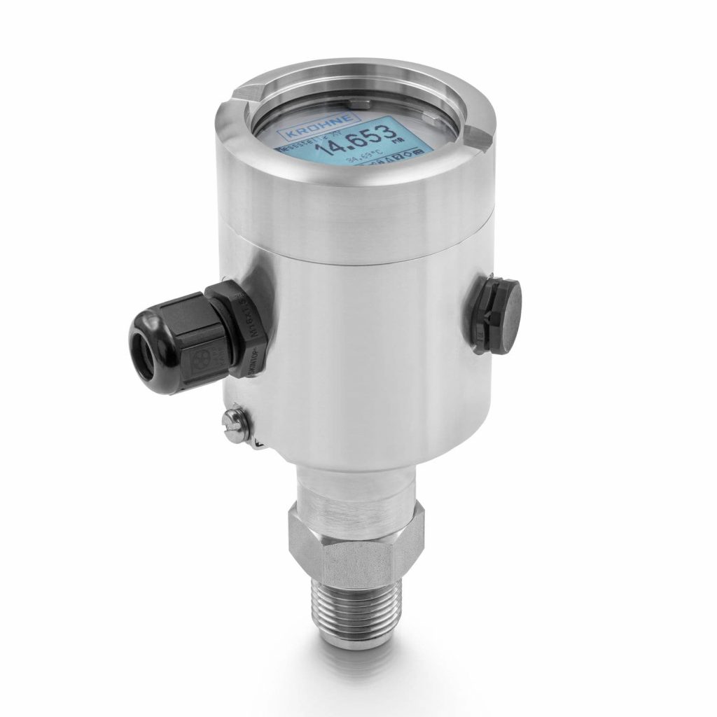 OPTIBAR PM 3050 compact pressure transmitter for pressure and level applications: available with recessed and front-flushed process connections as well as diaphragm seal assembly