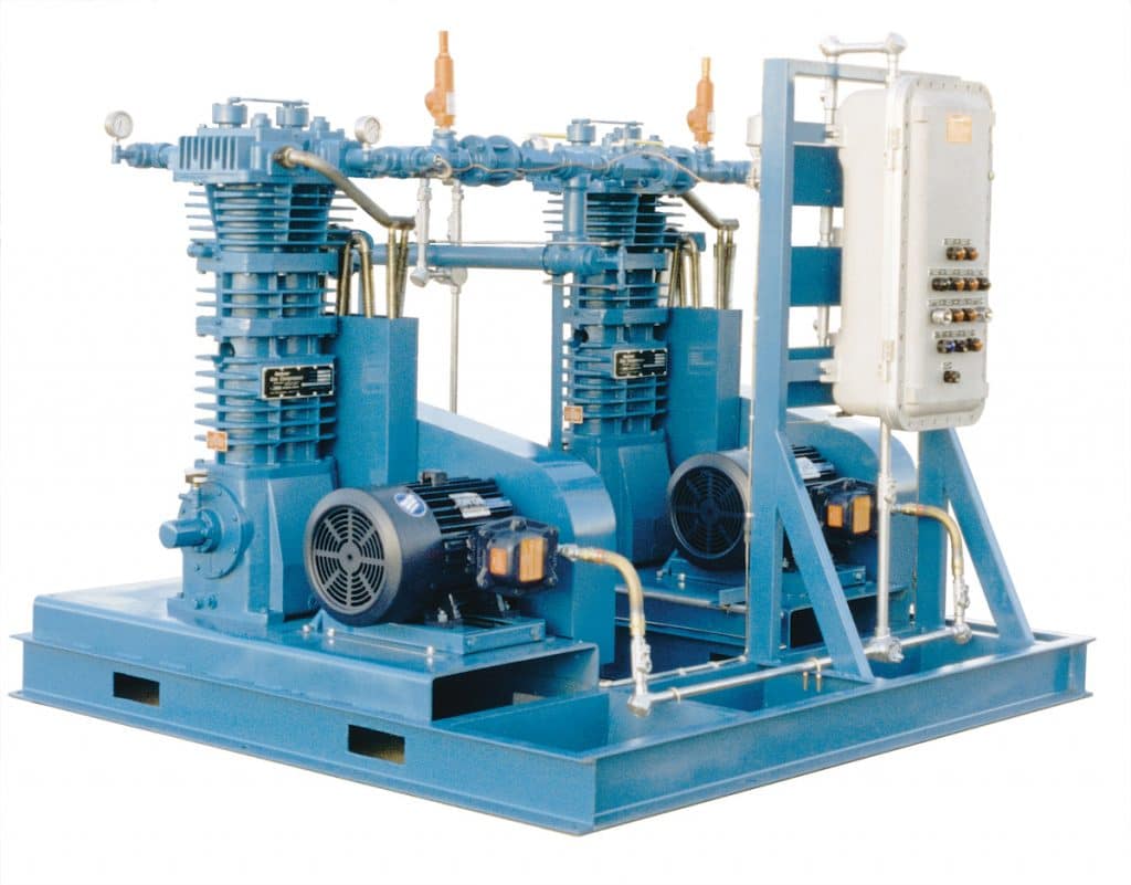 Blackmer® HD Series Reciprocating Gas Compressors have been designed to perform reliably, efficiently, economically and safely in a wide range of industrial product-transfer applications, including process boosting, loading, unloading and vapor recovery.