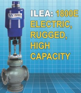 Warren Controls Announces New ILEA 1800E Series of Actuated Control Valves