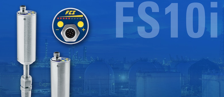 Performing Double-Duty in Air or Hazardous Gases The Dual Function FS10i Flow Switch/Monitor Cuts Plant Costs