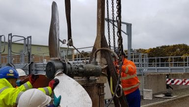 Forward dive for long-lasting Landia mixers at St Andrews