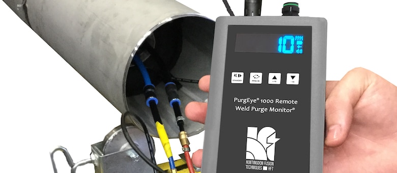 Remote Weld Purge Monitoring