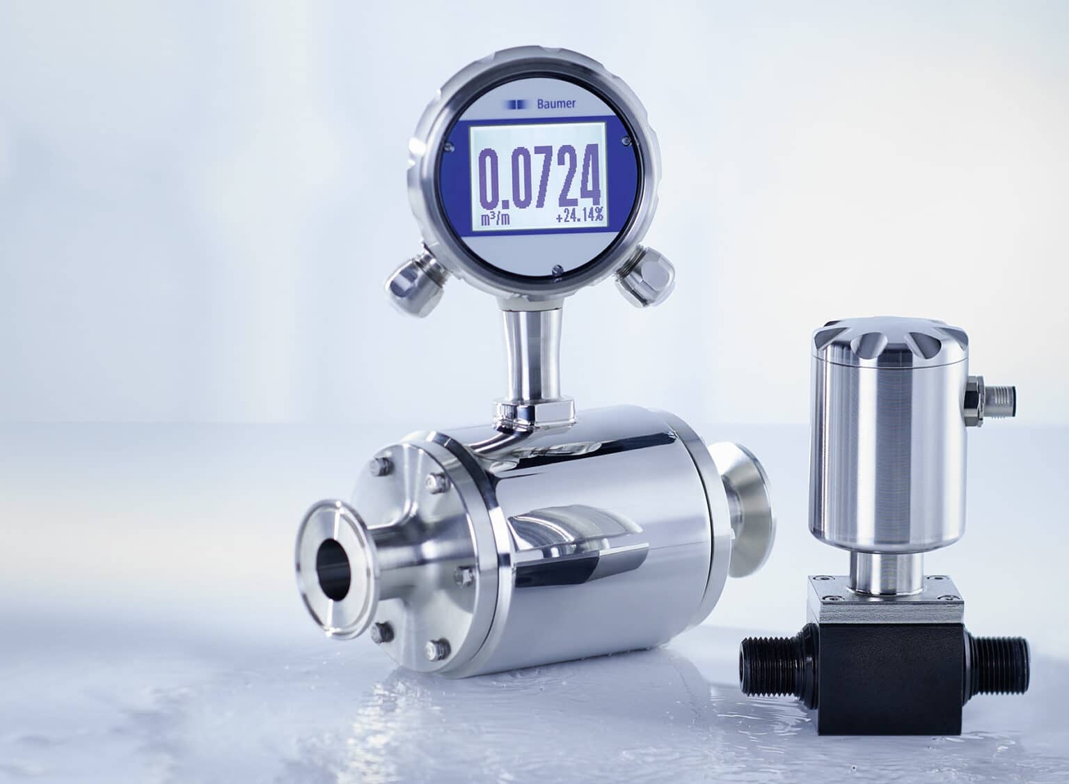 Save Costs with the Precise Flow Meters from Baumer • Fluid Handling Pro