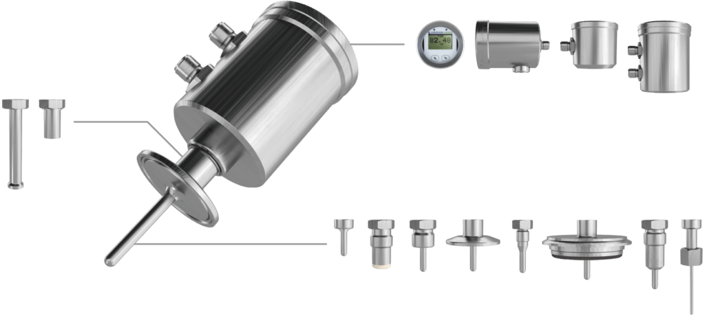 The new TS Temperature Sensor series for food and pharmaceutical applications