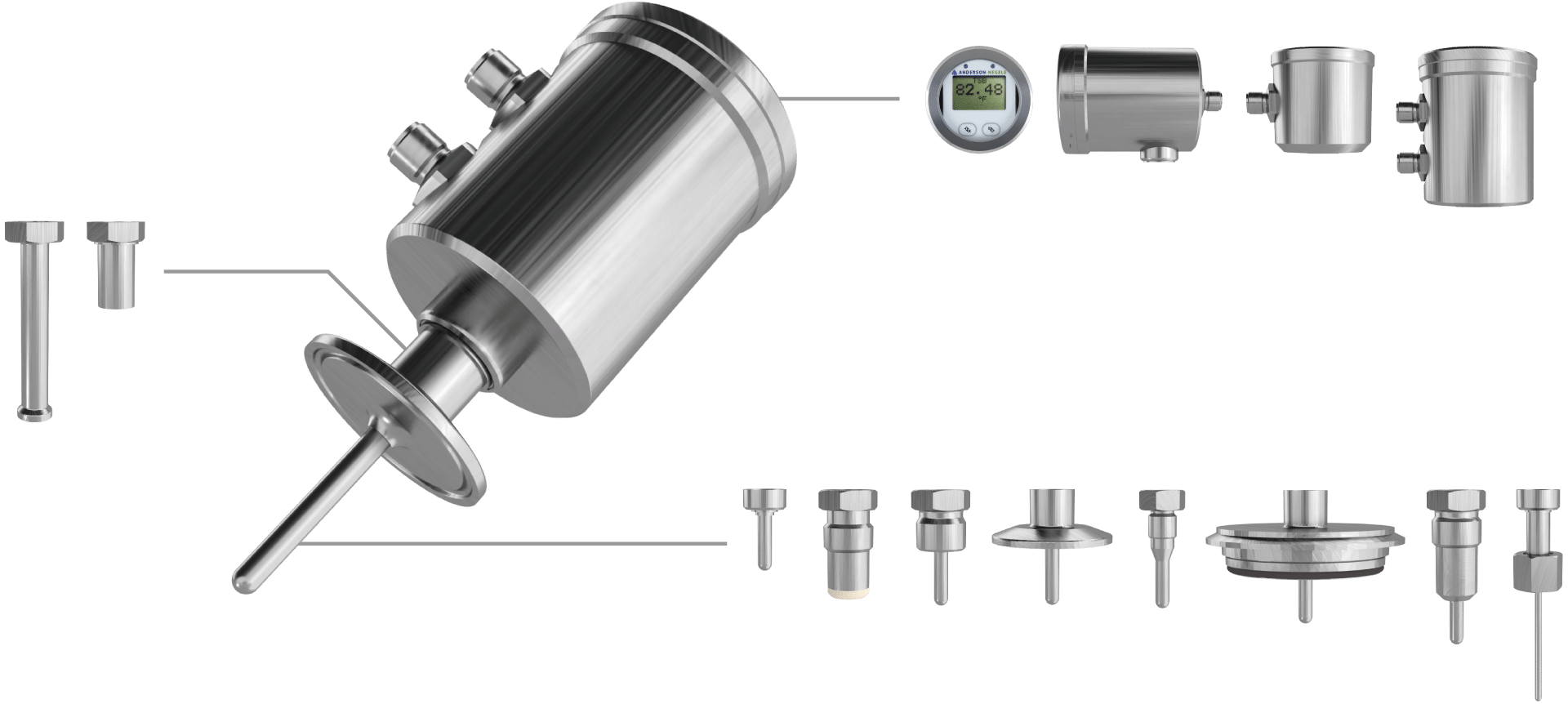 The new TS Temperature Sensor series for food and pharmaceutical applications