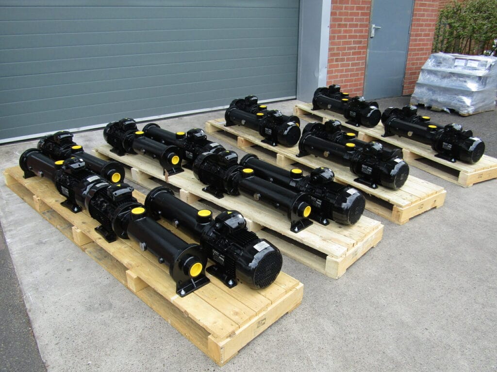 16 Wobble Pumps for Diesel Generator Feed at a Datacentre