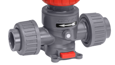 Process solenoid valve for gas and liquid applications