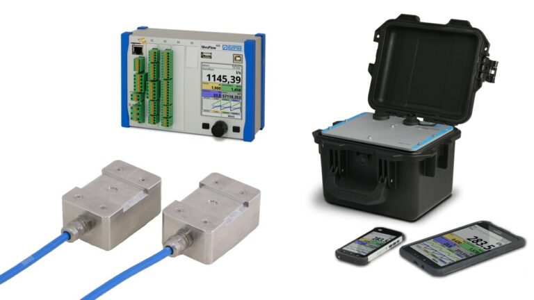 Contactless Flow Sensor for large Pipes