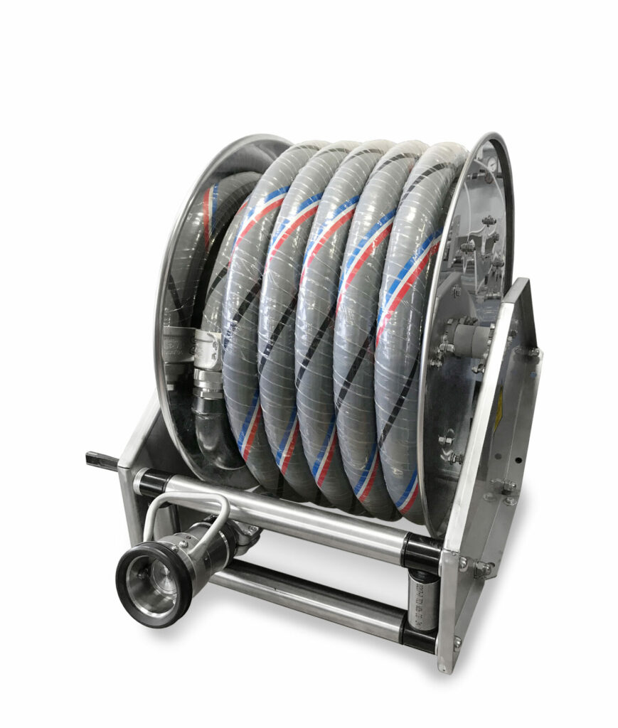 Stainless Steel / Hose Reel with Hose / Hose Reels / Industrial