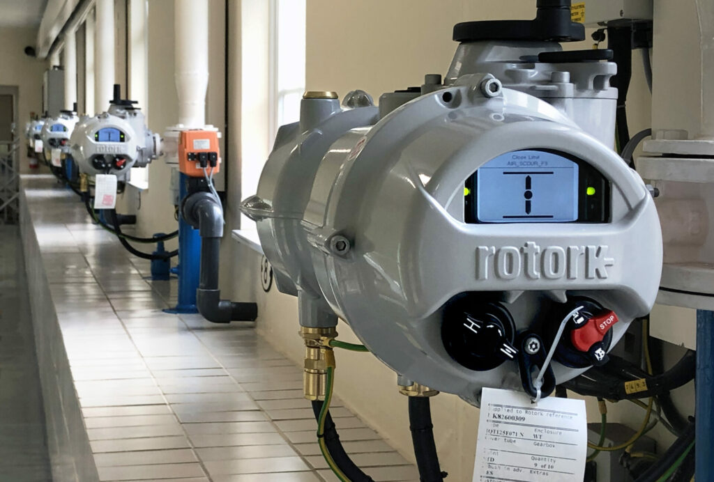 Rotork Actuators Improve Efficiency And Reliability at Jersey Water Treatment Works