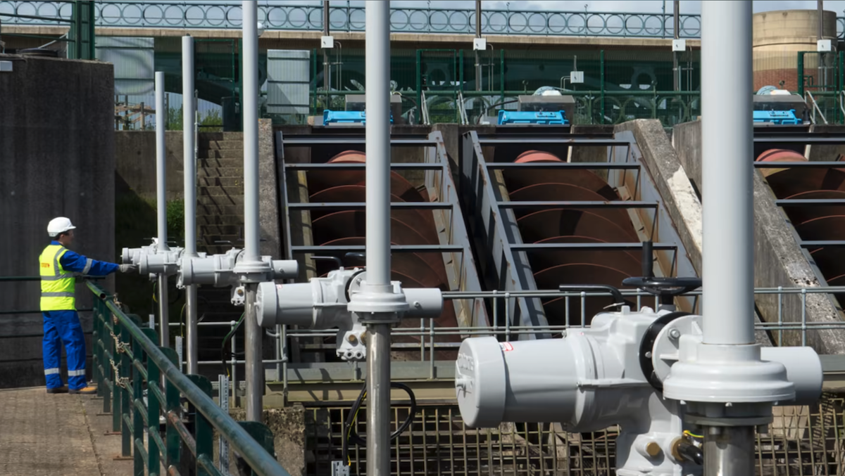 Inefficient Actuators Upgraded to Rotork Intelligent Electric Actuation at a Water Adventure Site