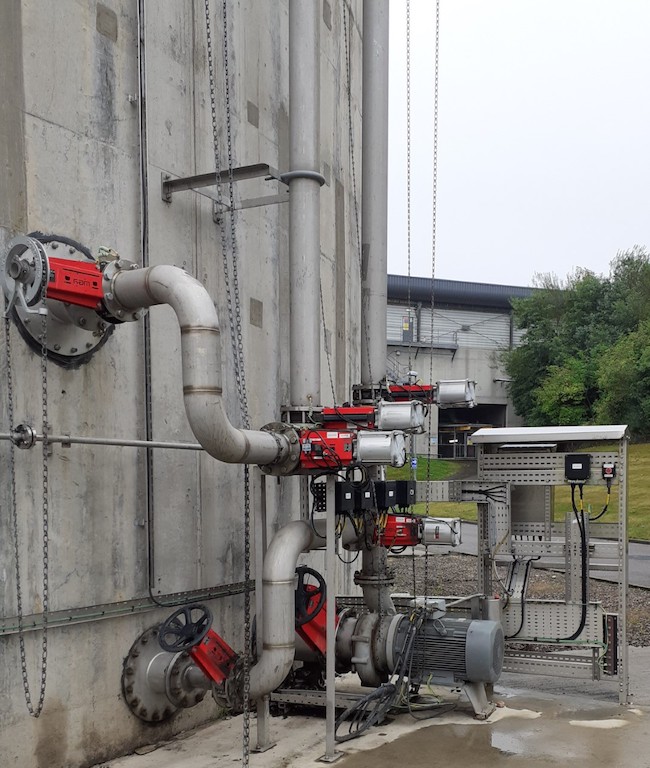 New Biogas Production Landmark for Scottish Water's Acclaimed Sludge Facility at Nigg