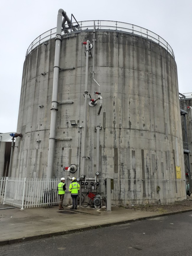 New Biogas Production Landmark for Scottish Water's Acclaimed Sludge Facility at Nigg