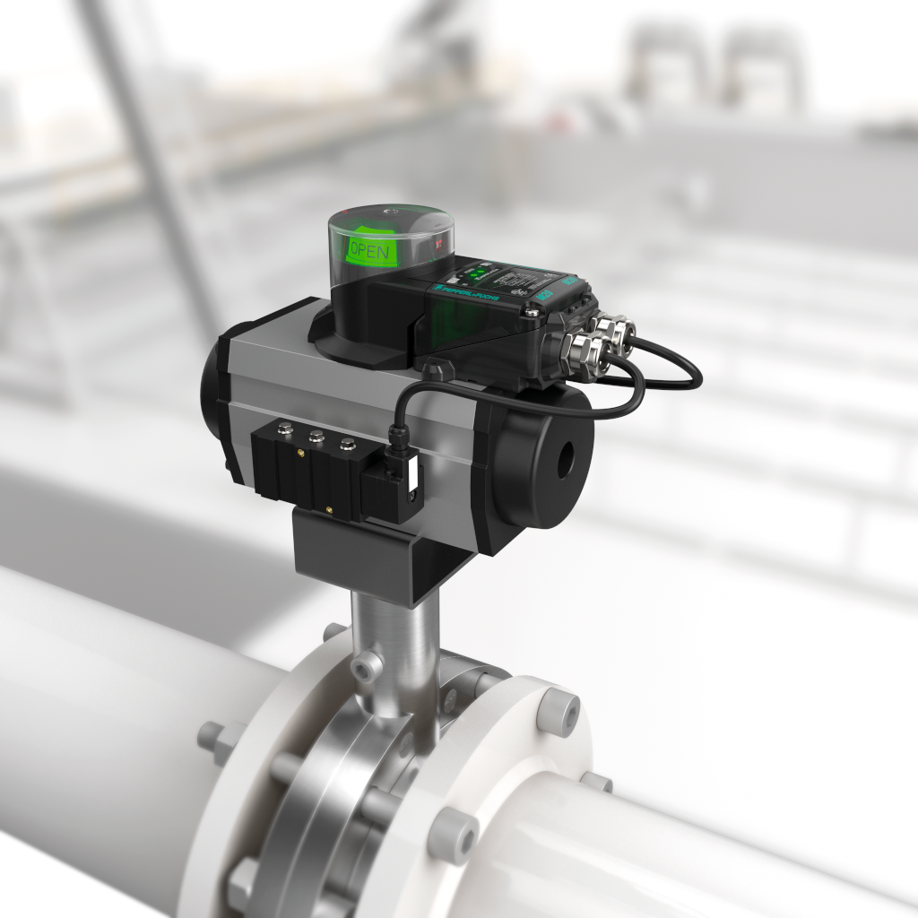 F31K2 Dual Inductive Sensor: the Highly Robust Solution for Valve Position Feedback