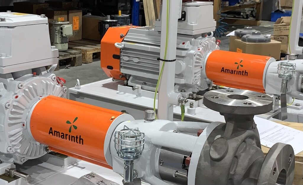 Amarinth Wins Further Order from VWS Westgarth of Titanium API 610 OH2 Pumps for FPSO One Guyana