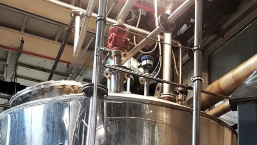 Continuous Level Measurement of Acetone with Melted Rosemary
