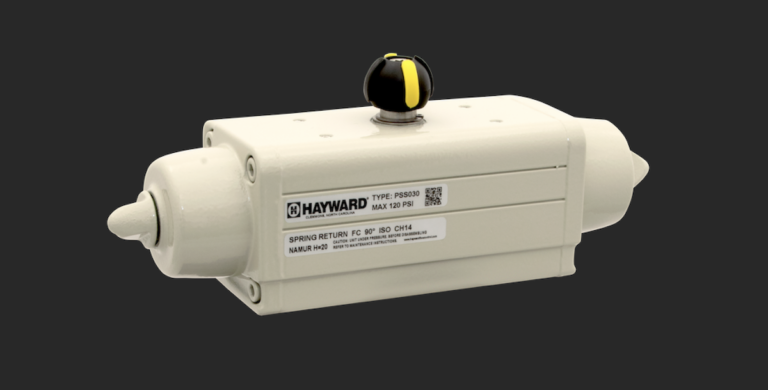 New Corrosion Resistant Pneumatic Actuators from Hayward