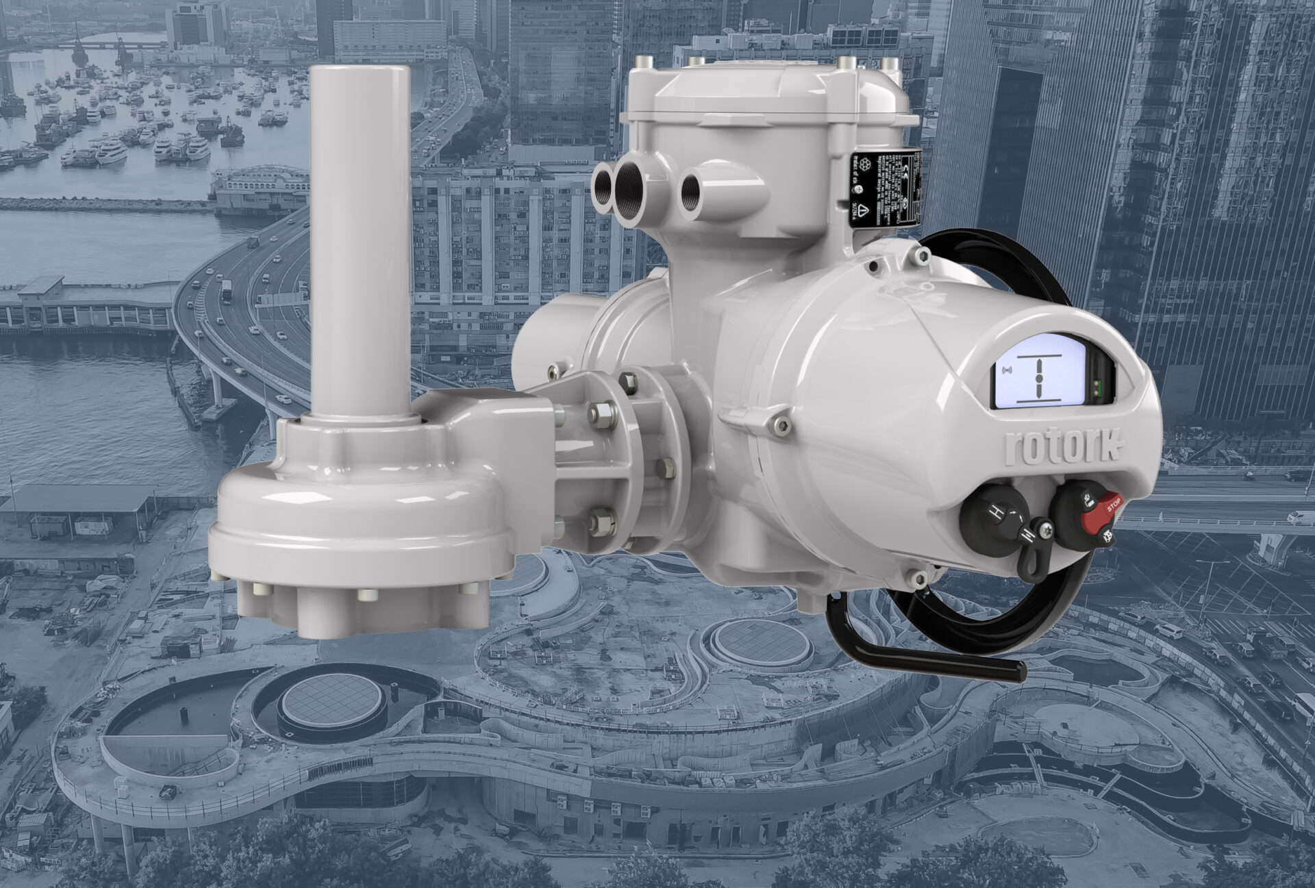 Hong Kong Wastewater Plant Upgrades to Rotork Intelligent Electric