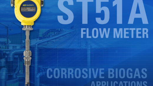 Heavy-Duty Flow Meter Resists Corrosive Biogas in Co-Gen Green Power Environments