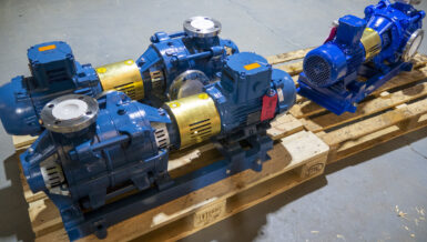 Potassium Hydroxide and Electrolyte Transfer Pumps 