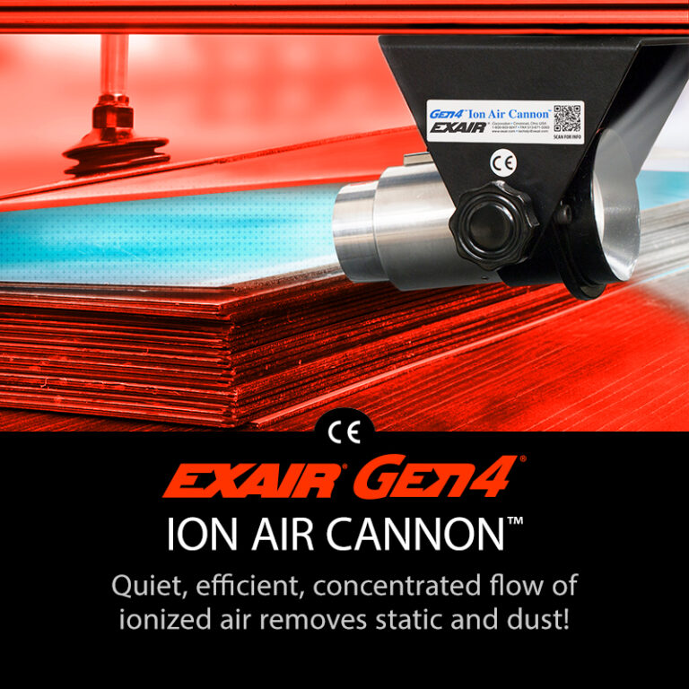 Anti-static Ion Air Cannon Is CE, UL and RoHS Certified