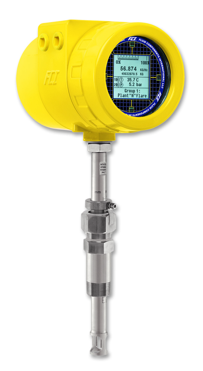 Thermal Flow Meter Improves Natural Gas Pipeline Booster Station Flare Unit Monitoring