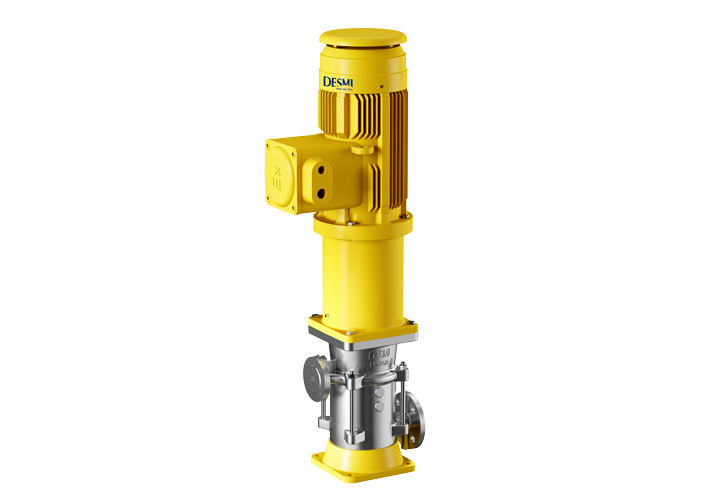 DESMI MV multistage centrifugal pump with magnetic drive and seal-less design