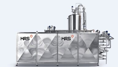 HRS heat exchanger skid system for thermal processing of food and beverages