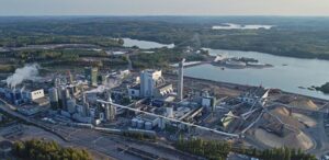 Pulp and paper mill served by Valmet automation solutions